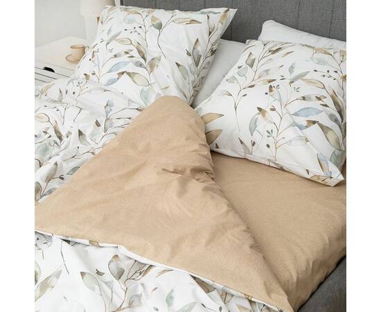 Постельное белье 24328 ранфорс 143х210 Вилюта, Размер: полуторный 145х210, Основной цвет: бежевый, изображение 2
