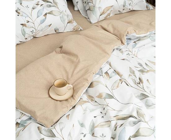 Постельное белье 24328 ранфорс 175х210 Вилюта, Размер: двуспальный 175х210, Основной цвет: бежевый, изображение 3