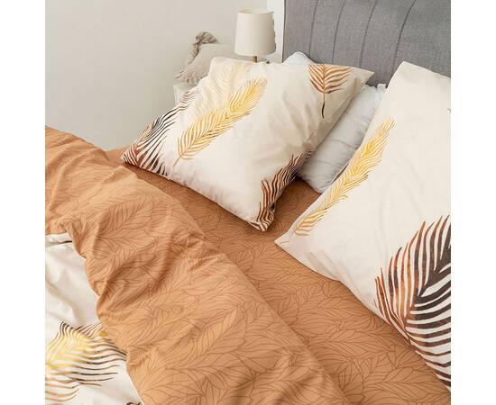 Постельное белье 24330 ранфорс 2шт(143х210) Вилюта, Размер: семейный 2шт(145x210), Основной цвет: бежевый, изображение 3