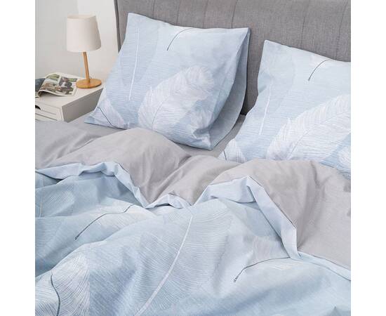 Постільна білизна 24347 ранфорс 143х210 Вілюта, Розмір: полуторний 145х210, Основний колір: блакитний, зображення 2