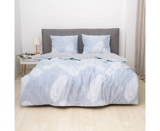 Постільна білизна 24347 ранфорс 143х210 Вілюта, Розмір: полуторний 145х210, Основний колір: блакитний, зображення 3