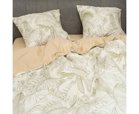 Постільна білизна 754 сатин твілл 143х210 (70х70) Вілюта, Розмір: полуторний 145х210, Основний колір: зелений, зображення 2