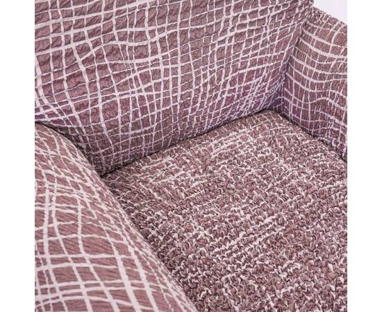 Чохол на крісло Premium какао Love you, Основний колір: капучино, Розмір: чохли для крісел, зображення 2