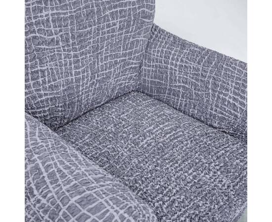 Чехол на кресло Premium серый Love you, Цвет: серый, Размер: чеxлы для кресел, изображение 2