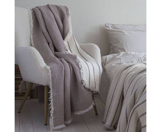 Покрывало La Modno муслиновое 170x230 MAGIC BEIGE (200407), Цвет: бежевый, Размер: 170x230, изображение 4