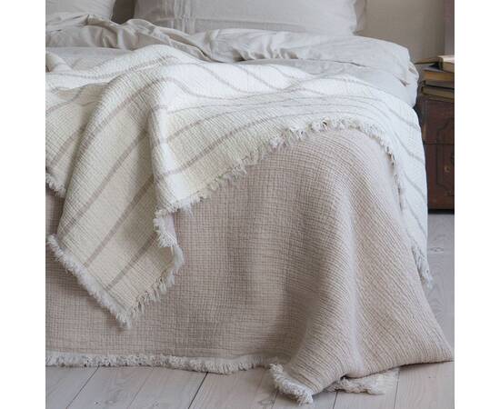 Покрывало La Modno муслиновое 170x230 MAGIC VANILLA CREAM (200377), Цвет: кремовый, Размер: 170x230, изображение 2