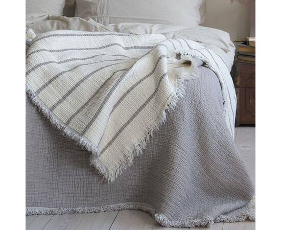 Покрывало La Modno муслиновое 230x250 MAGIC SMOKEY TAUPE (200380), Цвет: капучино, Размер: 230x250, изображение 2