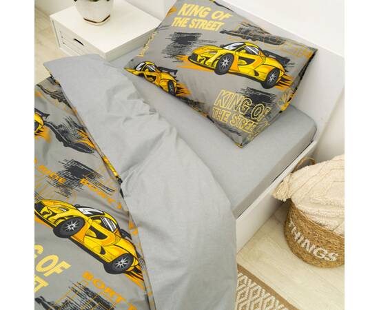 Комплект підлітковий 25360 ранфорс 143х210 (50х70) Вілюта, зображення 3