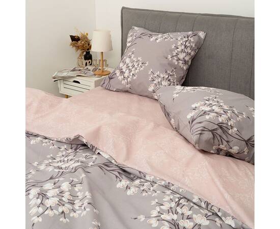 Постільна білизна 24314 ранфорс 143х210 Вілюта, Розмір: полуторний 145х210, Основний колір: коричневий, зображення 3