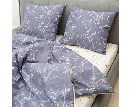 Постельное белье 25354 ранфорс 2шт(143х210) Вилюта, Размер: семейный 2шт(145x210), Основной цвет: серый, изображение 3