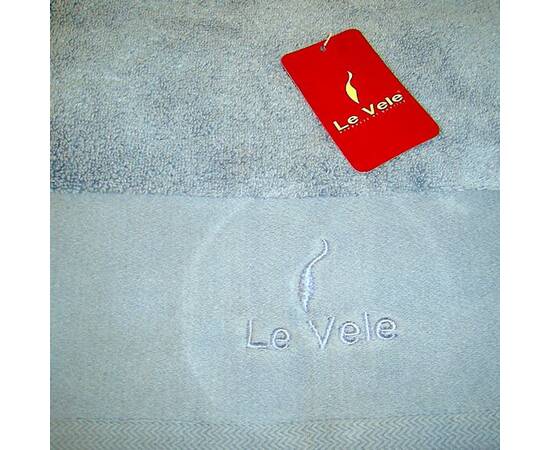 Полотенце махровое Le Vele 50х100 голубое