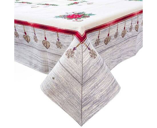 Скатертина гобеленова Новорічний натюрморт 137х180 LiMaSo (SKG06-180)