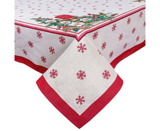 Скатертина гобеленова Різдвяна свічка 137х240 LiMaSo (RUNNER242-240)